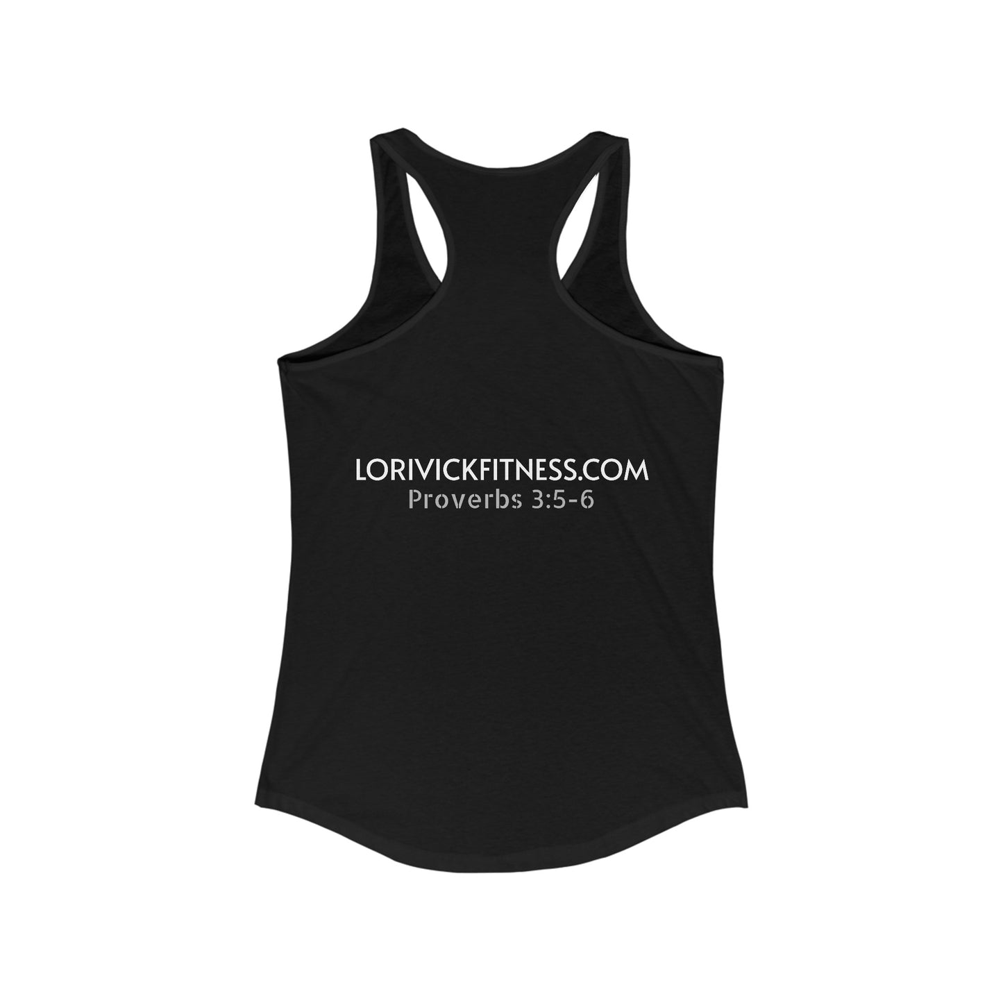 Women's Ideal Racerback Tank "PREP IS A PRIVILEGE"